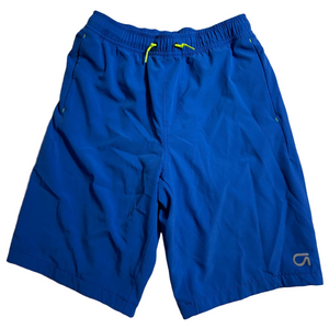 Gap Fit Swim Shorts Blue Athletic Shorts Activewear Black Mesh Liner Youth XL 12